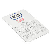 2021 Ihr Magnetkalender mit dem Logo Magnet (Rechte Seite)