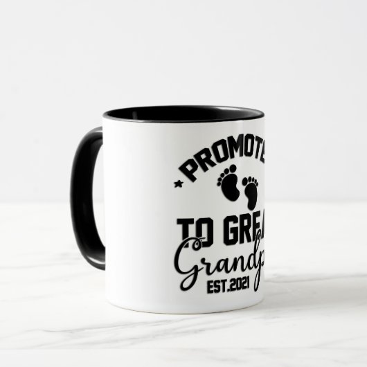 2021 ins Grüne geworben Tasse (Vorderseite Links)