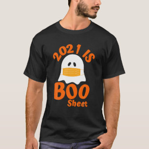 2021 ist Boo Sheet Ghost Halloween Kostüme Party m T-Shirt