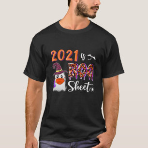 2021 ist Boo Sheet Ghost Halloween Kostüme Party m T-Shirt