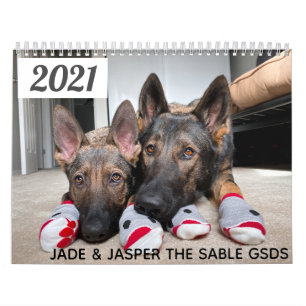 2021 Jade & Jasper, der Kalender des verkauften GS