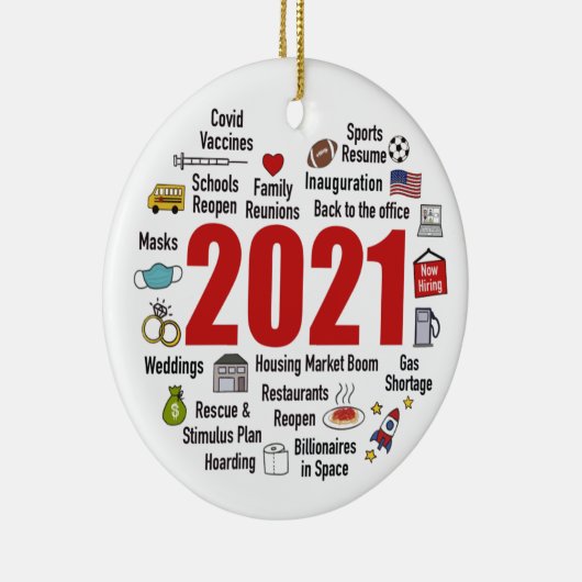 2021 Jahr der Keramik zur Überprüfung der Pandemie Keramik Ornament (Rechts)