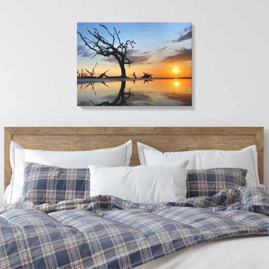 2021 jekyll Insel Sonnenaufgang #4 Leinwand (Insitu (Schlafzimmer))