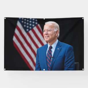 2021 Joe Biden US-Präsident Portrait Banner
