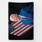 2021 Joe Biden US-Präsident Portrait Banner (Vertikal)