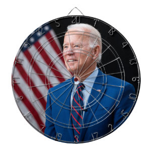 2021 Joe Biden US-Präsident Portrait Dartscheibe