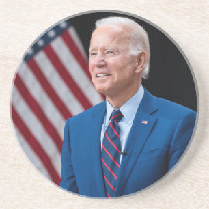 2021 Joe Biden US-Präsident Portrait Getränkeuntersetzer