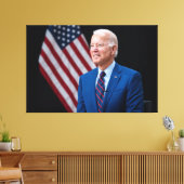 2021 Joe Biden US-Präsident Portrait Leinwanddruck (Insitu (Wohnzimmer))