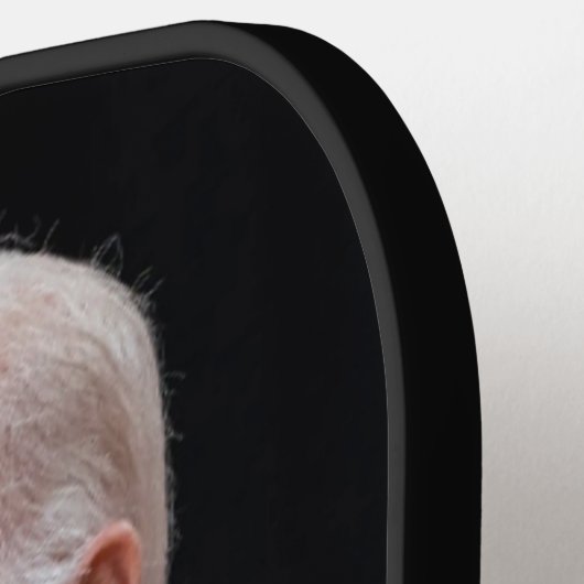 2021 Joe Biden US-Präsident Portrait Pickleball Schläger (Linke Seite)