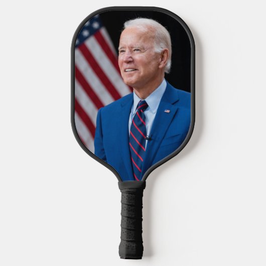 2021 Joe Biden US-Präsident Portrait Pickleball Schläger (Rückseite)