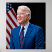 2021 Joe Biden US-Präsident Portrait Poster (Vorne)