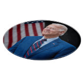 2021 Joe Biden US-Präsident Portrait Schneidebrett (Ecke)