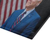 2021 Joe Biden US-Präsident Portrait Schneidebrett (Ecke)