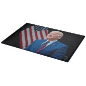 2021 Joe Biden US-Präsident Portrait Schneidebrett (Ecke)
