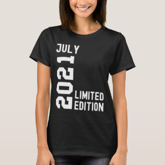 2021 Juli Happy Birthday Party T-Shirt
