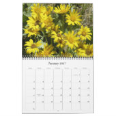 2021 Kalender der Wildblume Sierra Mountain (Jan 2027)