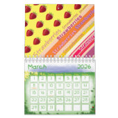 2021 Kalender Erdbeere (Mär 2026)