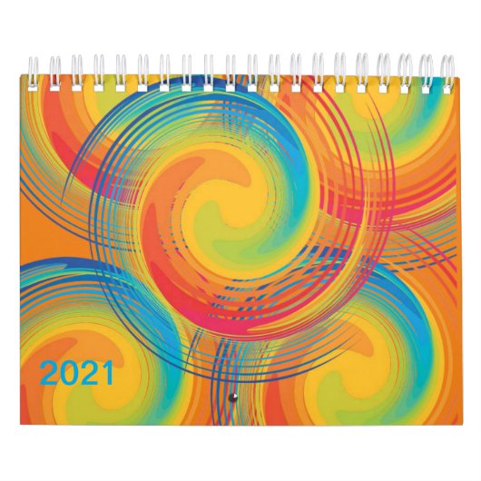 2021 Kalender - Farben (Titelbild)