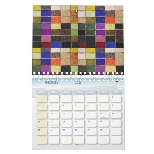 2021 Kalender - Farben (Feb 2026)