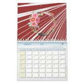 2021 Kalender Farbenfrohe Streifen Opossum (Feb 2027)