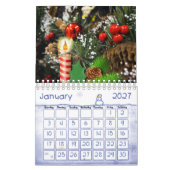 2021 Kalender Frohe Weihnachten (Jan 2027)