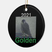 2021 Keramik Circle Ornament Golden (Links)