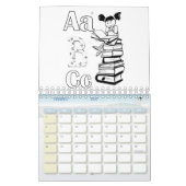 2021 Kinder-farbiger Buchkalender Spanisch Kalender (Feb 2027)