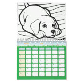 2021 Kinder-farbiger Buchkalender Spanisch Kalender (Mär 2026)