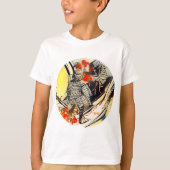 2021 Kinder T - Shirt Feuer Samurai PIMA (Vorderseite)