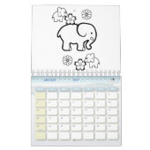 2021 Kinderfarbenbuch-Kalender Kalender (Jan 2027)