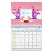 2021 Kinderkalender Giraffe Schweine, Kühe, Pferde Kalender (Jan 2026)