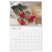 2021 Kunst der Romantik Blumenkalender Kalender (Feb 2027)