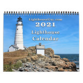 2021 LighthouseGuy.com Leuchtturmkalender Kalender (Titelbild)