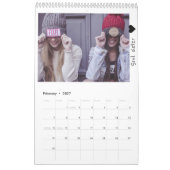 2021 Modernes Foto Beste Freunde Kalender (Feb 2027)