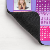 2021 Monatlicher Kalender FotoCollage Niedliche Mo Mousepad (Ecke)