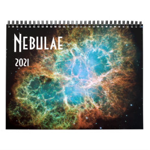 2021 NASA Space Nebulae Astronomie Stars Kalender