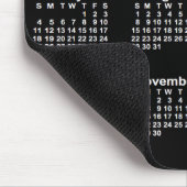 2021 Neon White Large Print Calendar von Janz Mousepad (Ecke)