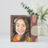 2021 Neue Jahre Bio Formen Karte (Stehend Vorderseite)