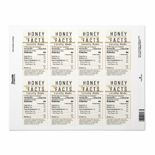 2021 Neueste Honey Nutrition Gold Elfenbein mit Bi (Vorne)