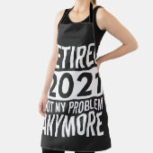 2021 nicht mehr mein Problem Geschenk Schürze (InSitu)