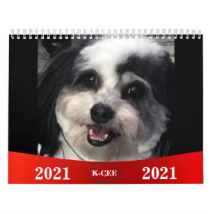 2021 Niedlicher K-Cee-Zuchon-Hundekalender Kalender