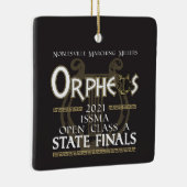 2021 Noblesville Marching Millers - Staat Finals Keramikornament (Rechts)