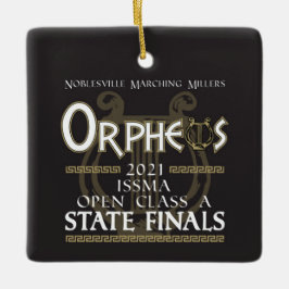 2021 Noblesville Marching Millers - Staat Finals Keramikornament