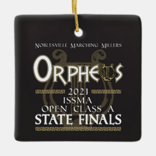 2021 Noblesville Marching Millers - Staat Finals Keramikornament