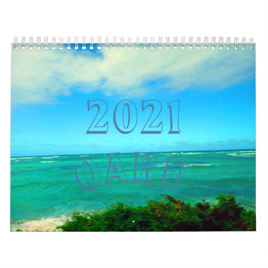 2021 Oahu Kalender (Titelbild)