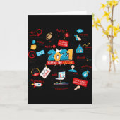 2021 Pandemic Vaccines Commemorative Christmas T S Karte (Gelbe Blume)