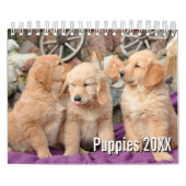 2021 Puppy Dog Pet Foto Kalender (Titelbild)