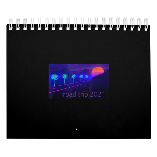 2021 Road Trip Travel Souvenir Camper Wandern Kalender (Titelbild)