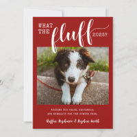2021 Ruff Year What the Fluff Funny Dog