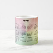 2021 San Telmo Shimmer Kaffeekalender von Janz Kaffeetasse (Mittel)